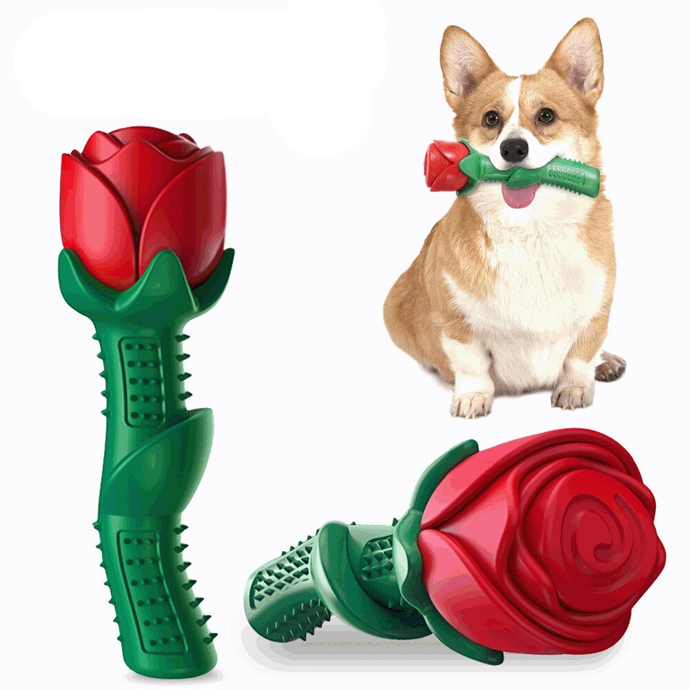 Rose chew toy